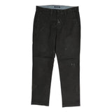 Tommy Hilfiger Chinos - 34W 30L Black Cotton