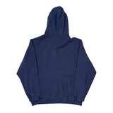 New York Rangers Reebok Graphic Hoodie - Large Navy Cotton Blend