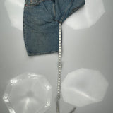 Levis Denim Shorts - 32W 11L Blue Cotton