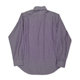 Polo By Ralph Lauren Checked Shirt - Large Purple Cotton