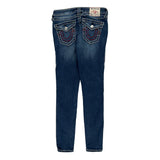 True Religion Skinny Jeans - 28W UK 6 Blue Cotton