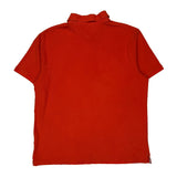 Tommy Hilfiger Polo Shirt - XL Red Cotton