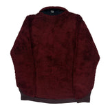 Mountain Hard Wear Fleece Jacket - Small Burgundy Polyester