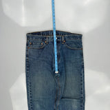 505 Levis Jeans - 34W 32L Blue Cotton