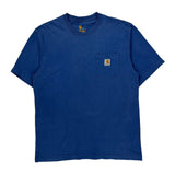 Carhartt T-Shirt - Medium Blue Cotton