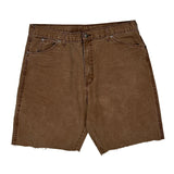 Dickies Carpenter Shorts - 32W 9L Brown Cotton