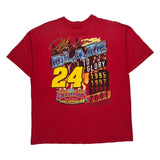 Jeff Gordon Chase Authentics Nascar T-Shirt - Large Red Cotton