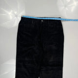Tommy Hilfiger Cord Pants - 33″ Waist Black Corduroy