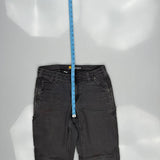 Carhartt Carpenter Trousers - 30W 30L Grey Cotton