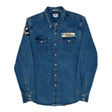 Levis Denim Shirt - Large Blue Cotton