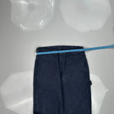 Excel Workwear Carpenter Pants - 33W 32L Blue Cotton Blend