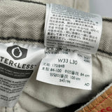 Levis Jeans - 33W 30L Grey Cotton