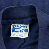 Ert Hanes Graphic T-Shirt - XL Blue Cotton