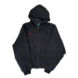 Auto Tech Tri-Mountain Graphic Workwear Jacket - Large Black Polyester