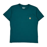 Carhartt T-Shirt - Medium Green Cotton