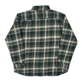 Carhartt Checked Flannel Shirt - XL Green Cotton