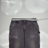 Carhartt Carpenter Pants - 34W 29L Gray Cotton