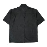 Bamboo Cay Hawaiian Shirt - Large Black Polyester