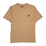 Carhartt T-Shirt - Small Beige Cotton