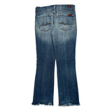7 Flared Jeans - 28W UK 6 Blue Denim