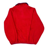 Made In USA Woolrich Fleece - Small Red Polyester