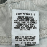 Levis Cargo Shorts - 31W 11L Grey Cotton