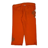 Chase Authentics Floral Sport Shorts - Small Orange Cotton Blend