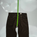 559 Levis Pants - 32W 31L Brown Cotton Blend