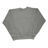 Hanes Cartoon Sweatshirt - Large Grey Cotton Blend