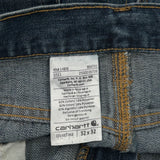 Carhartt Jeans - 32W 30L Blue Cotton Blend