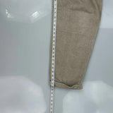 Chaps Ralph Lauren Cord Trousers - 35″ Waist Beige Cotton
