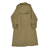 Burberry'S Signature Check Lining Burberry Checked Trench Coat - Large Beige Cotton Blend