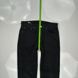 Levis Cord Trousers - 35″ Waist Black Cotton