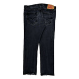 Levis Jeans - 36W 29L Black Cotton