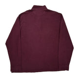 Polo By Ralph Lauren 1/4 Zip - 2XL Burgundy Cotton