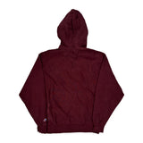 Reverse Weave Champion Lafayette Hoodie - Medium Burgundy Cotton Blend