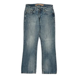 Rock & Roll Hall Of Fame Boot Cut Jeans - 33W US 8 Light Wash Cotton