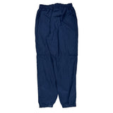 Adidas Track Pants - Medium Blue Nylon