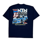 David Reutimann Fruit Of The Loom Nascar T-Shirt - XL Navy Cotton