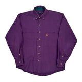 Gant Shirt - Medium Purple Cotton