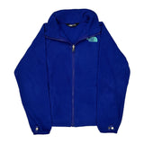 Age 7 The North Face Fleece Jacket - Small Blue Polyester