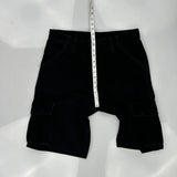Levis Cargo Shorts - 34W 12L Black Cotton