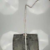 Levis Jeans - 36W 30L Gray Cotton