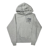 Reverse Weave Champion Hoodie - Small Grey Cotton
