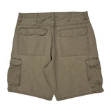 Wrangler Cargo Shorts - 36W 10L Khaki Cotton