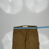 Levis Carpenter Trousers - 33W 30L Brown Cotton