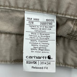 Carhartt Carpenter Pants - 38W 34L Khaki Cotton