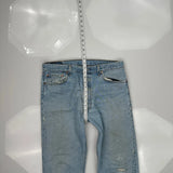 Levis 501 Jeans - 34W 29L Light Wash Cotton