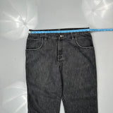 Evisu Graphic Jeans - 38W 33L Gray Denim