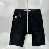 G-Star Denim Shorts - 33W 11L Black Denim